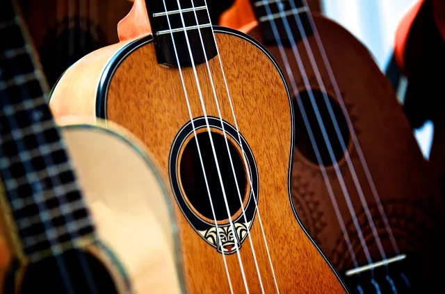 Lacambra Guitar School ukeleles colores